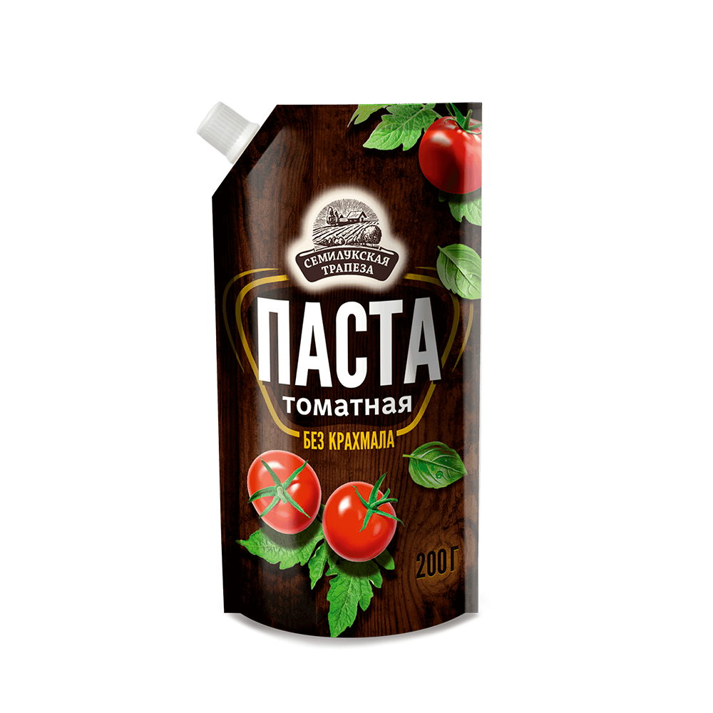 Tomato paste "Semilyukskaya trapeza"  200 gr